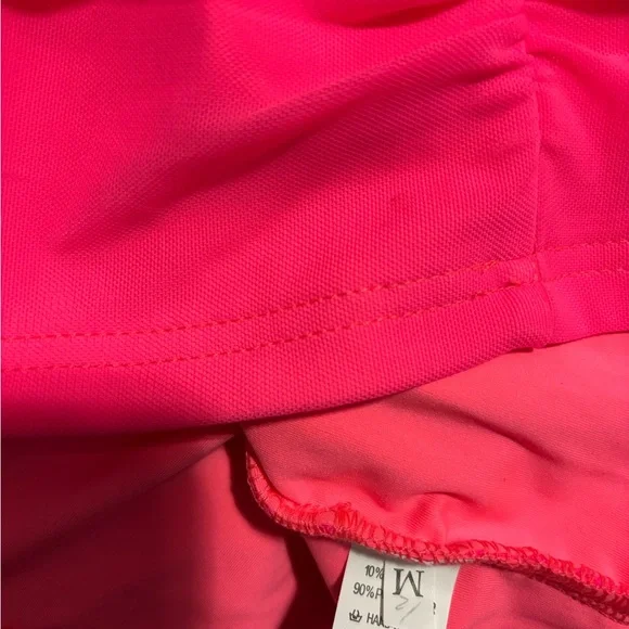 Ruched Pink Maxi Dress with Straps - Picture 3 of 4